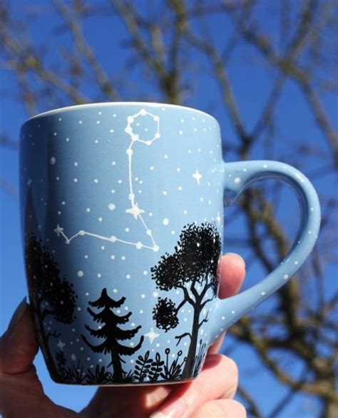 40 Easy Coffee Mug Painting Ideas for your inspiration – Free Jupiter