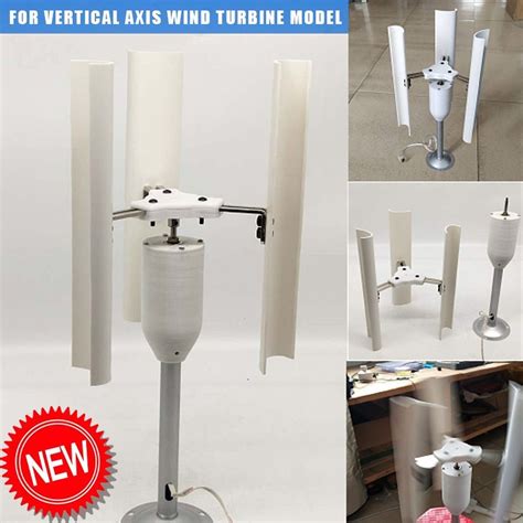 Diy Model For Vertical Axis Wind Turbine Model 3-Phase Permanent Magnet Generator Alt Energy ...