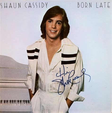 Shaun Cassidy signed album | EstateSales.org