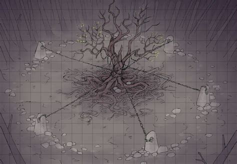 Cursed Oak | 2-Minute Tabletop | Fantasy map, Dungeons and dragons homebrew, Dungeons and dragons