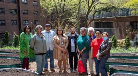 NYCHA Celebrates New Community Garden at Manhattanville Houses - The ...