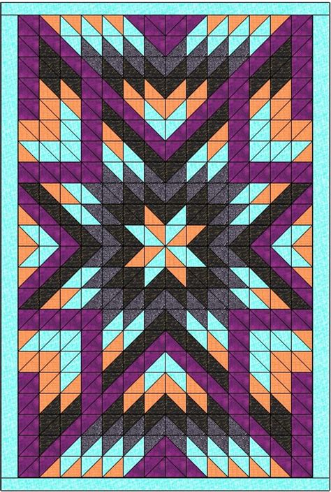 Crib Medallion Star Quilt | Etsy Star Quilts, Scrappy Quilts, Mini Quilts, Easy Quilts, Quilt ...