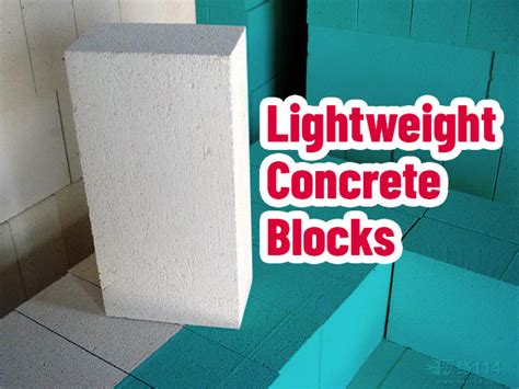 Lightweight Concrete Blocks - Beton Blok Çeşitleri - Globmac