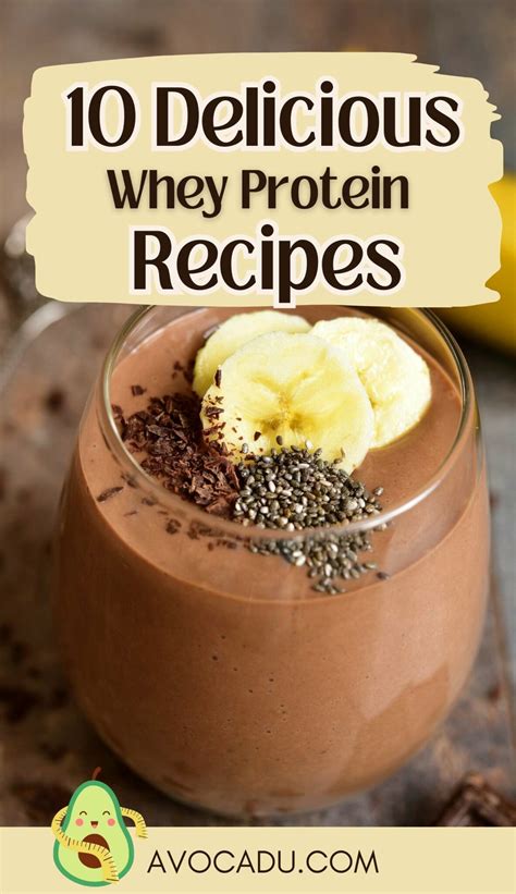 10 Delicious Whey Protein Recipes | Avocadu