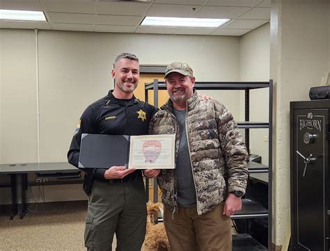 Congratulations Deputy... - Chelan County Sheriff's Office