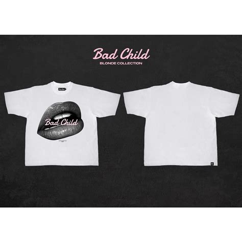 ALL LOCAL BRAND - BadChild "SINFUL LIPS" Men T-Shirt (White) | Shopee Philippines