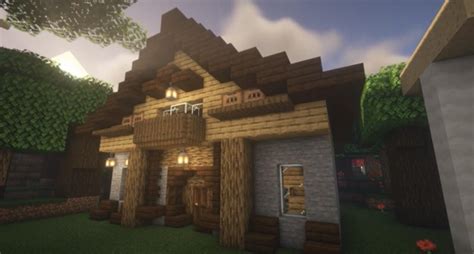 My new Minecraft survival dark oak house, any comment about it? : r/Minecraft