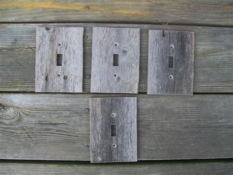 Weathered Wood Switch Plate Switch Plate Barn Wood Drift - Etsy