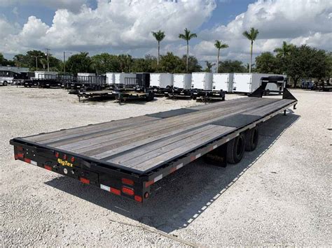 22GN-40-8SIR BIG TEX 40' GOOSENECK TRAILER 23,900 GVWR 12 TON SLIDE IN ...