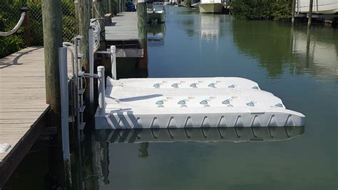 Jet Ski Floating Dock | PWC Dock For Sale | AccuDock | Jet ski dock ...