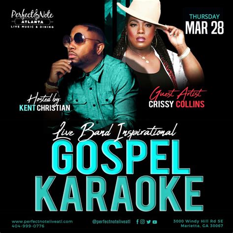 Gospel Karaoke – March – Perfect Note Atlanta