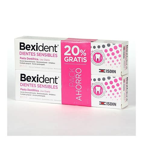 Bexident Dientes Sensibles Pasta Duplo 2x75ml