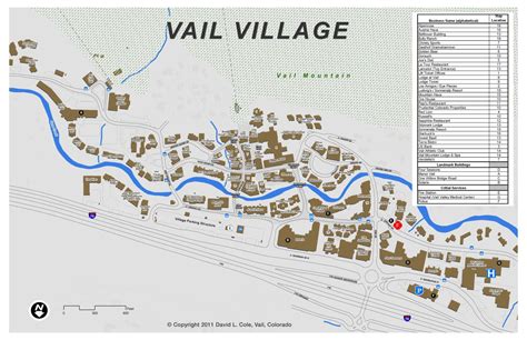 Vail Village Shopping Map - Tyler Texas Zip Code Map