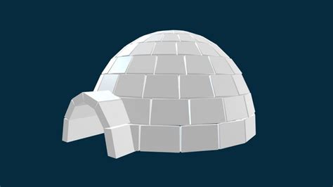 Igloo 3D models - Sketchfab