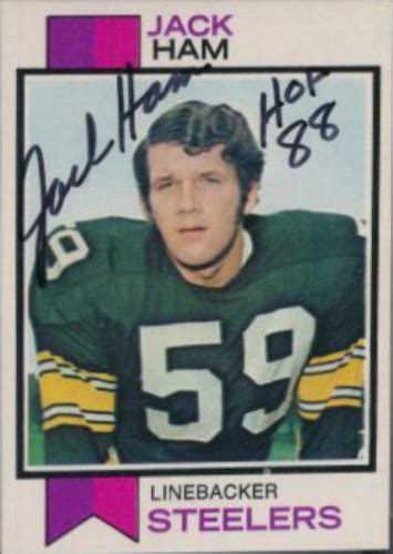 Jack Ham Autographs and Memorabilia | Sports, Football