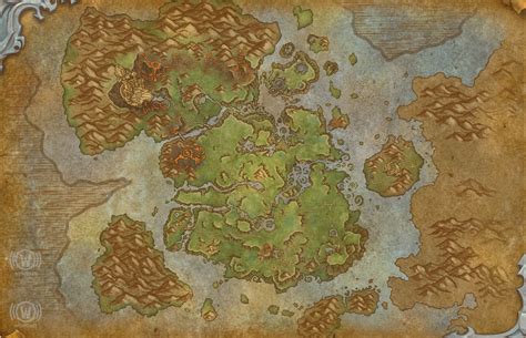 New Zone Map - Emerald Dream : r/wow