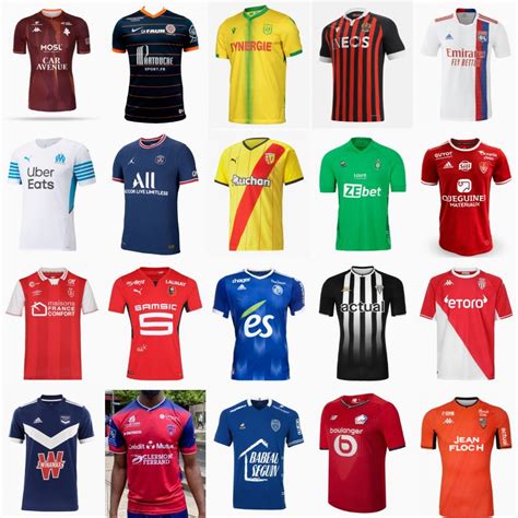 Ranking All Ligue 1 21-22 Home Kits - Footy Headlines