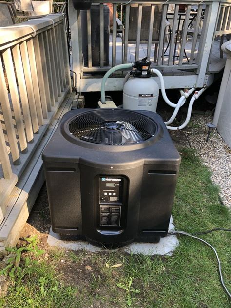 Hayward HP50TA Review I Above Ground Pool Heat Pump | Pool heat pump, In ground pools, Heated pool