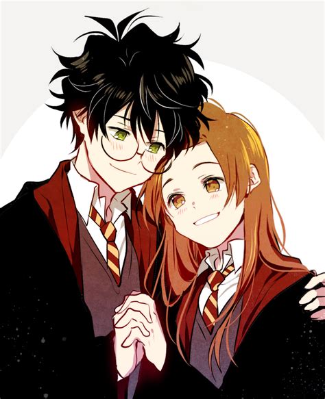 No larger size available | Harry potter anime, Harry potter artwork, Harry potter ginny