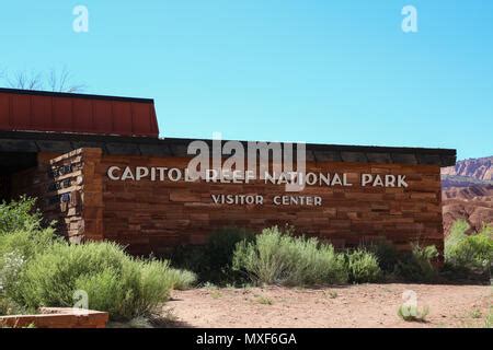 Visitor Center Capitol Reef National Park Utah Stock Photo - Alamy