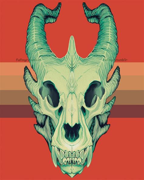 Dragon Skull by ashbits on DeviantArt | Dark art drawings, Dragon art, Dragon artwork