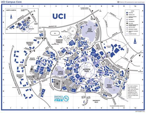 Uci Main Campus Map - Zip Code Map