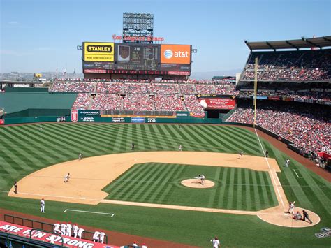 Angel's Stadium Baseball Diamond in Bakersfield, California image ...