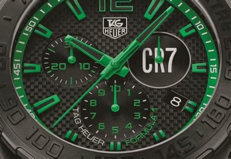 TAG Heuer launches Formula 1 Chronograph Cristiano Ronaldo limited ...