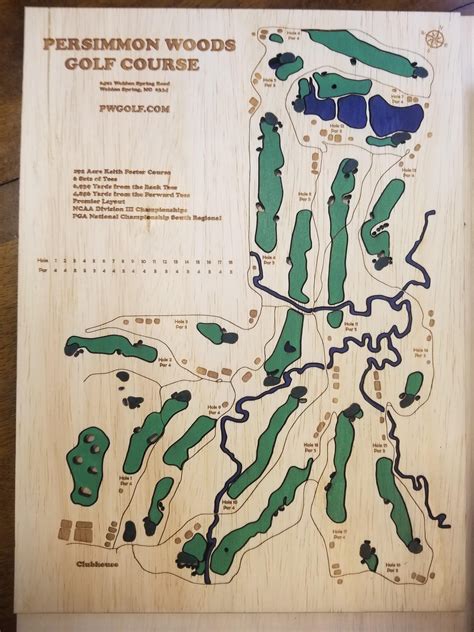 A hobby of mine is making intricate custom hand-made laser-cut wooden golf course maps. Galley ...