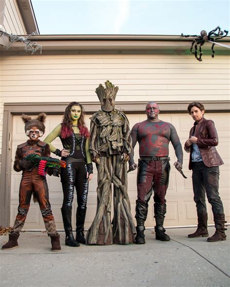 Guardians of the Galaxy | Marvel halloween costumes, Family halloween ...