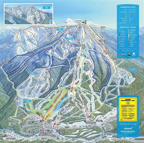 Panorama Ski Resort – Trail Map – British Columbia