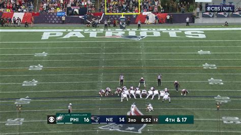 Philadelphia Eagles kicker Jake Elliott drills a 56-yard FG