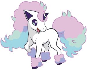 Pokemon Galarian Ponyta Coloring Pages