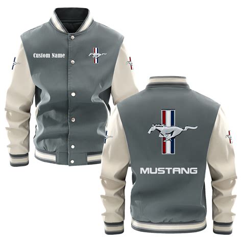 Ford Mustang Varsity Jacket, Baseball jacket, Letterman Jacket ...