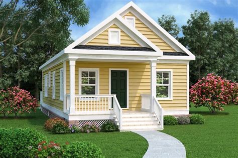 Cottage Style House Plan - 2 Beds 1 Baths 966 Sq/Ft Plan #419-226 - Houseplans.com