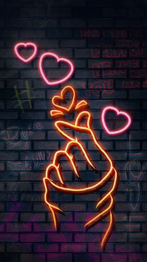 Neon Love Wallpapers - Wallpaper Cave