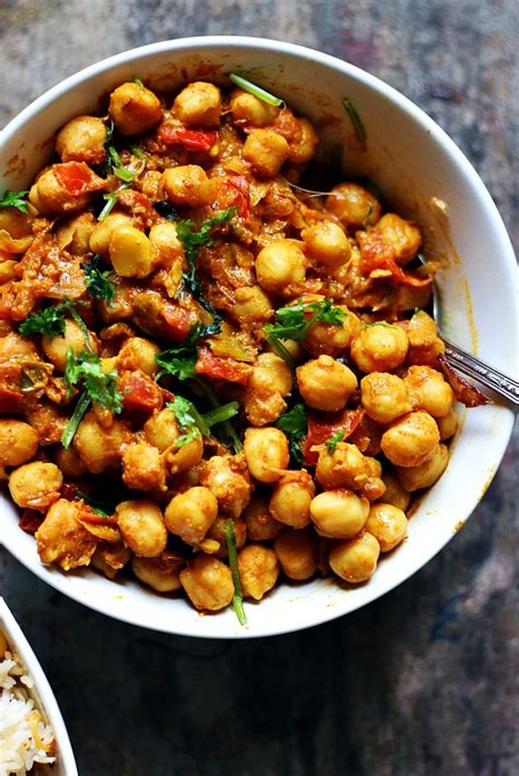 Easy Chickpea Curry (Vegan) | Cook Click N Devour!!!