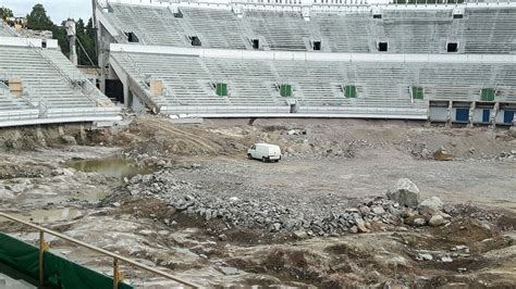 Helsinki 1952; Renovation Olympic stadium well underway – Architecture ...