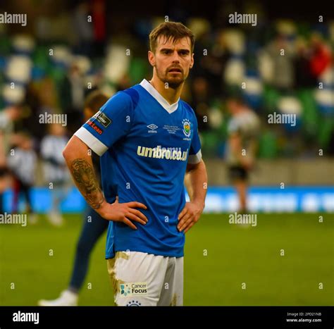 Matthew Clarke, Linfield FC player. BetMcLean Cup Final 2023, Linfield ...