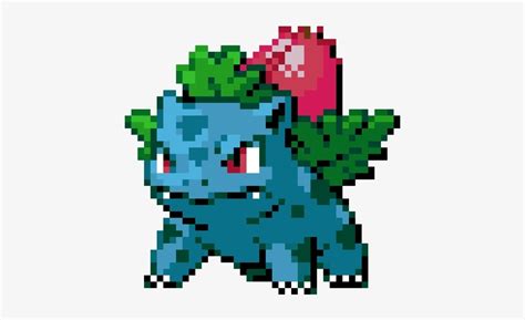 Ivysaur - Ivysaur Pixel Art Transparent PNG - 440x430 - Free Download ...