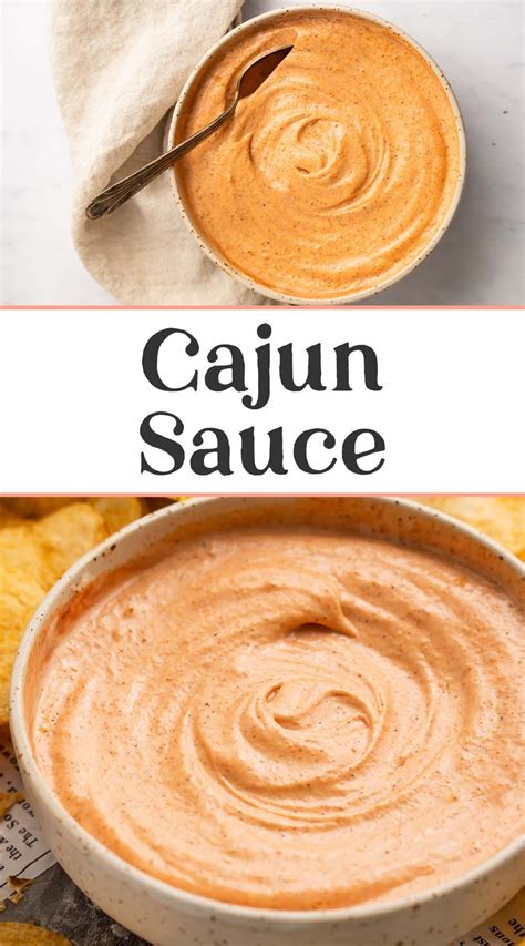 Creamy Cajun Sauce | Recipe in 2023 | Cajun sauce recipes, Homemade sauce recipes, Cajun sauce