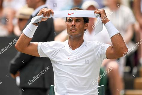 Rafael Nadal Changes His Headband During Editorial Stock Photo - Stock Image | Shutterstock