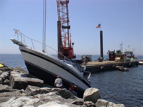 Boat Salvage - Great Lakes Dock and Marine