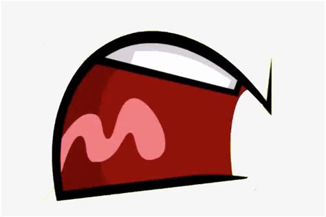 Bfdi Mouth - Image - Happy Mouth (L) (Original version).png | Battle for Dream Island Wiki ...