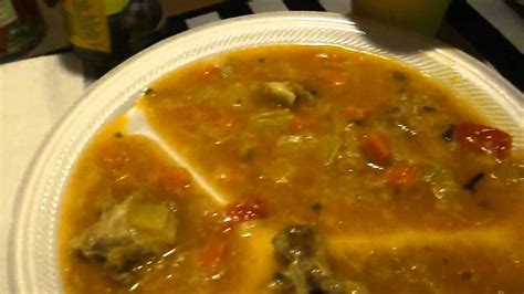 Soup pain (Bread soup) The Haitian way! - YouTube