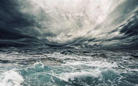 Stormy Ocean Wallpapers - Top Free Stormy Ocean Backgrounds ...