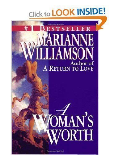 A Womans Worth: Amazon.co.uk: Marianne Williamson: Books | Marianne ...