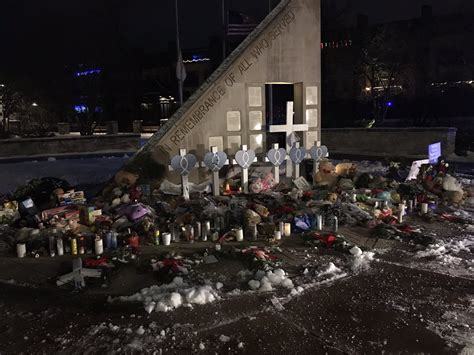 Ceremony for Waukesha parade victims, temporary memorial being removed