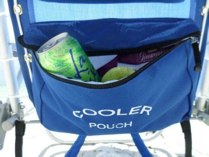 Beach Cooler Pouch Feature of Your Beach Chair | Backpack beach chair, Beach fun, Rio beach chairs