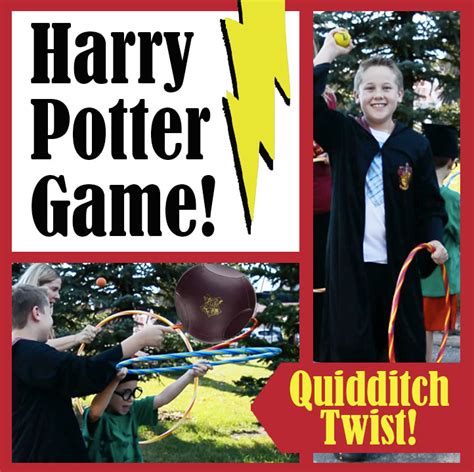 Quidditch "Flies Up": Easy Harry Potter Game with Dollar-Store Hula Ho ...